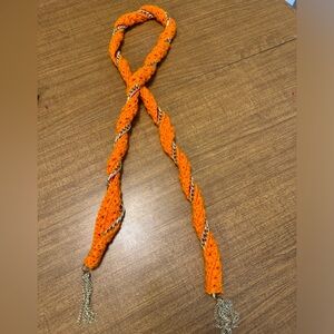 Crocheted scarf or belt. Made by me